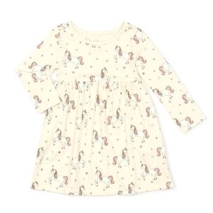 WONDER NATION Unicorn dress long sleeves size 5T
